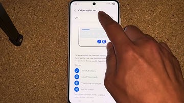 How to turn off Video Assistant in Samsung Internet Browser