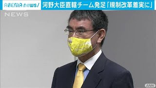 改革に機動的に対応　河野大臣が直轄チーム立ち上げ(2020年10月1日)