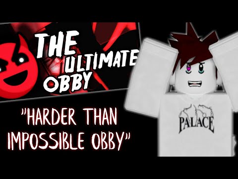 This Is Harder Than The Impossible Obby Ultimate Obby Youtube - the ultimate obby roblox