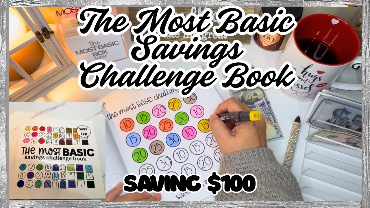 Saving $100 | Using The Most Basic Savings Challenge Book To Save $15k In 2026 | Flu Update 😷