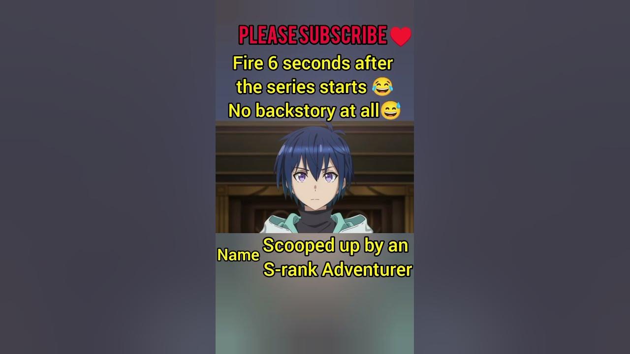Kicked out after 6 seconds 😂 | Scooped up by an S-rank Adventurer #anime