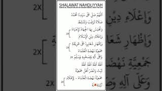 shalawat NAHDLIYYAH💓😍