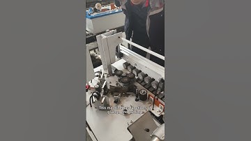 HC-902 Automatic edge banding machine. Demonstration of the machine edge banding process.