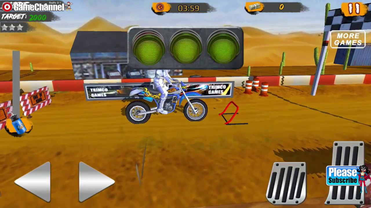 bike game video