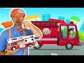 Fire Truck song! | Educational vehicle Songs | Blippi!