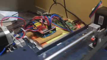 cnc machine with limit switches: Arduino, raspberry pi, cnc shield, grbl 0.9, bcnc