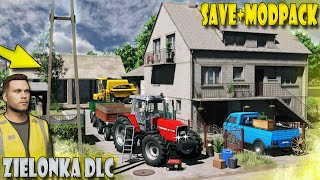 DOWNLOAD SAVE & MODPACK🔥Zielonka ☆ 😍"Pomysł Na Gospo" [#85] FS22 [PC][PL]