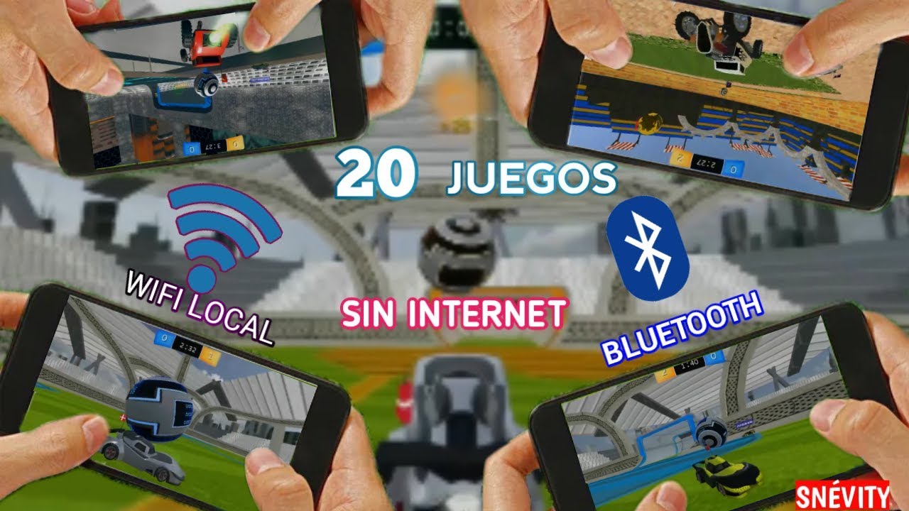 Son 20 Mejores juegos Multijugador WIFI LOCAL -LAN- BLUETOOTH SIN INTERNET Para ANDROID - YouTube