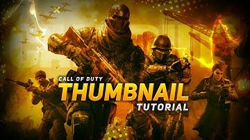 Call Of Duty Mobile Thumbnail Tutorial On Android | Gaming Thumbnail Tutorial | Shiva Editz