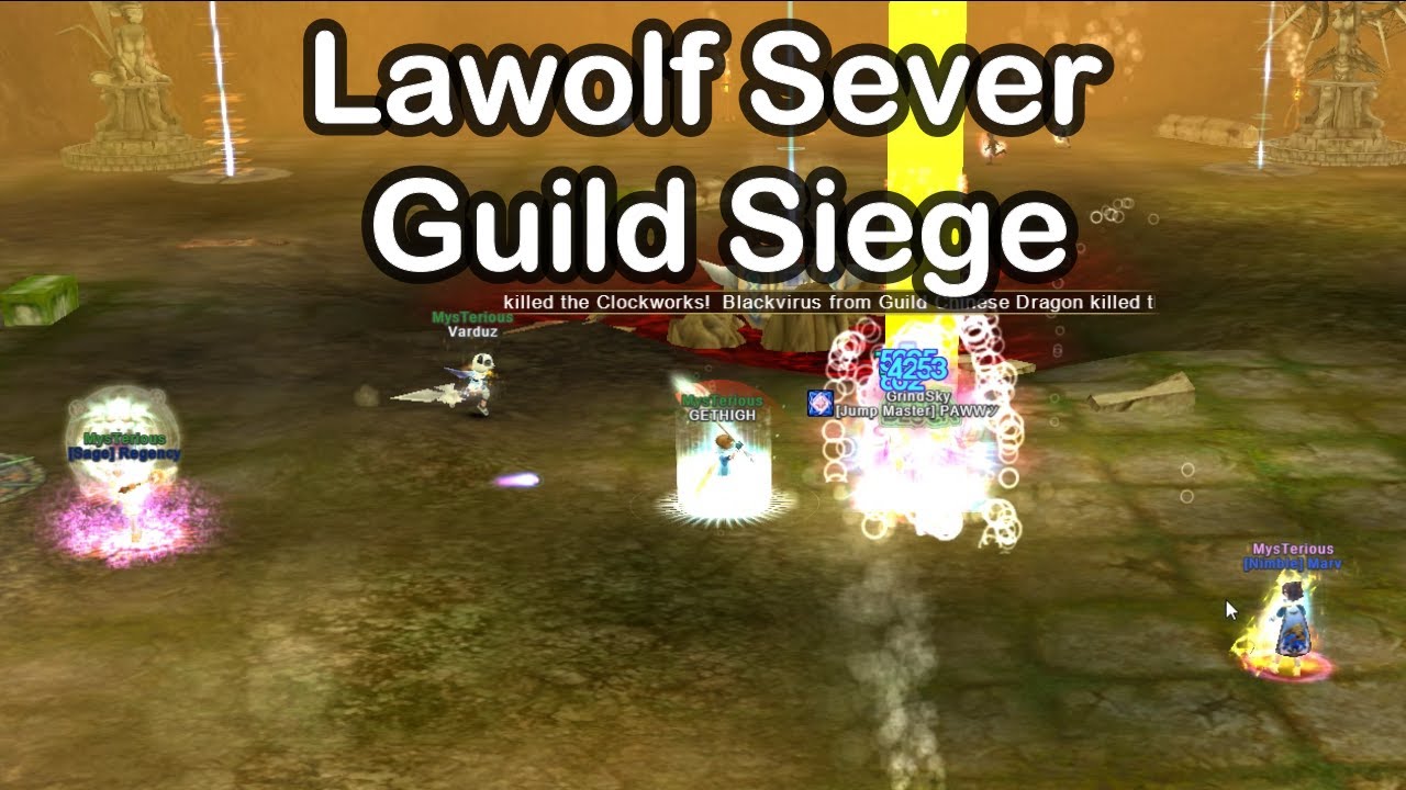 Lawolf Server Guild Siege 8/13/22 | Flyff Universe