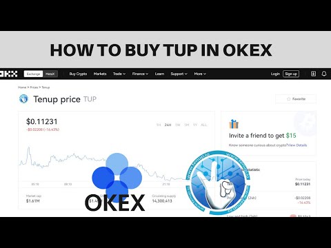 How to Buy Tenup Coin in Okex | Buy TUP Coin in OKEX Exchange || Tenup Crypto Exchange Launch
