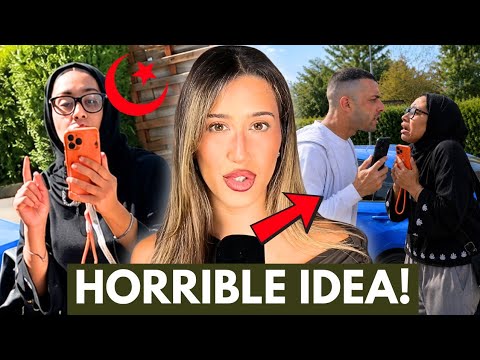 Muslim Woman Challenges British Patriot, Goes HORRIBLY Wrong!