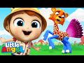 Silly Animals Song  | Little Angel Kids Songs & Nursery Rhymes