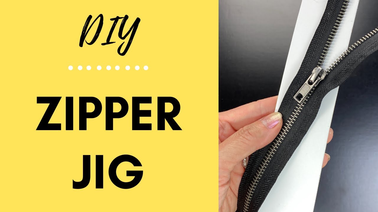 Zipper Jig Perfect Tool for Easy Zip Installation Sewing Tools EmiB Designs