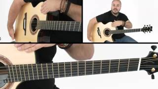 How to Play "Drifting" - Intro Breakdown - Andy McKee Guitar Lesson chords