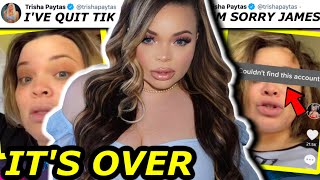 TRISHA PAYTAS QUITS TIKTOK FOR GOOD! Wealth