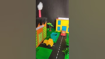 waste management and recycling model project #science #wastemanagement