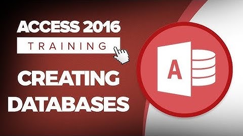 How to Create Open Save and Close Database in MS Access 2016 in Hindi