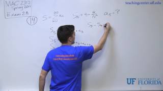 MAC2312 Problem 14