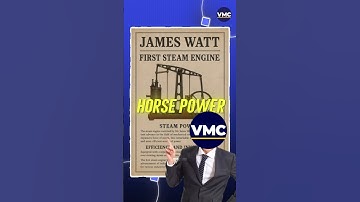 Why was Horsepower invented as a unit of power? By VMC JEE