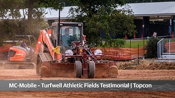 Transforming sports fields with MC-Mobile | Topcon
