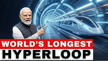 India’s Hyperloop Vision: World’s Longest Test Track in the Making || The Future of Transport