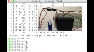 익스플로링 라즈베리 파이 6장 - 서보 모터 제어