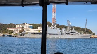 海上自衛隊 DD-154 護衛艦あまぎり、AGS-5104 海洋観測艦艦わかさ 2025.11.15