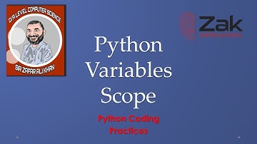 Python 18 | Stepwise | Variables Scope | O/A Level | By ZAK