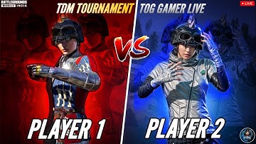 1v1 Free TDM TOURNAMENT WITH PRIZE | 1v1 TDM LIVE BGMI|1V1 TDM | CUSTOM ROOM|@T0GGAMER #tdm1v1