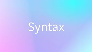 Dissecting and Reconstructing Ruby Syntactic Structures | Talk.rb