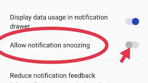 mobile settings Allow Notification snoozing mode ke ko on kaise  kare OnePlus 10R 150W  , mobile set