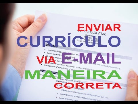 COMO ENVIAR CURRÍCULO EMAIL | Portal Oferece Emprego