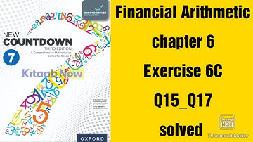 oxford new countdown book 7 third edition || chapter 6 || Exercise 6C || Q15_Q17 solved