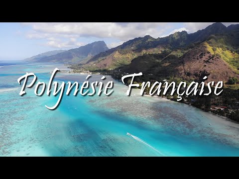 Polynésie française 4K Drone Bora Bora Moorea Tahiti Huahine Baleines Requins Raies