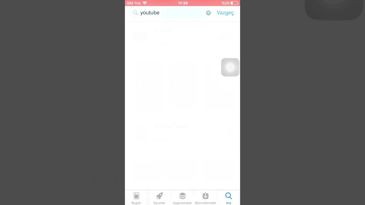 iPhone 6 (iOS sürümü düşük olan) telefonlara YouTube yükleme
