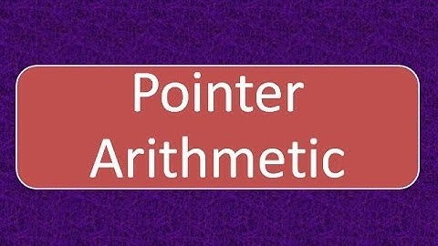Programming Interview: Pointer Arithmetic in C/C++