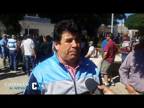 Marcharon por Cutral Co en apoyo al policía Valenzuela