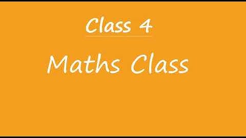 Class 4 maths - chapter 1( Building with bricks)