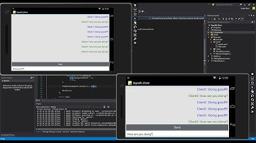 Xamarin Android Tutorial   77   SignalR Chat Client Part 4