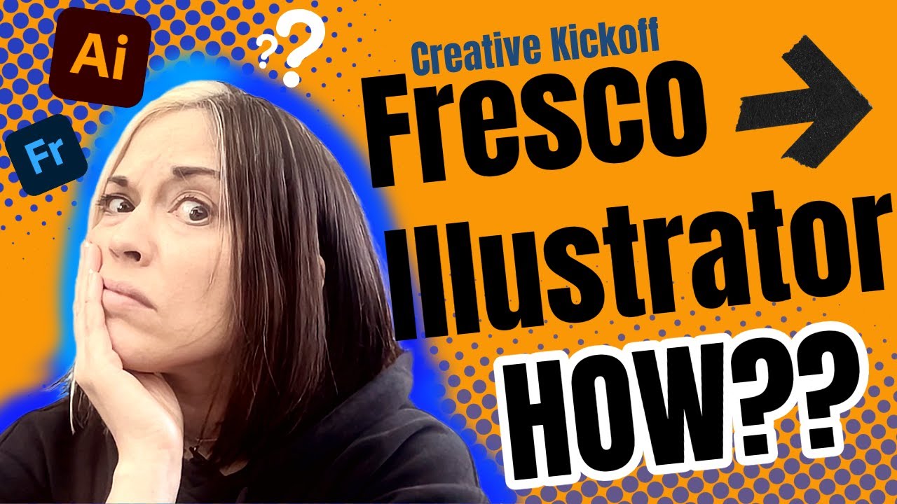 Creative Kickoff - Using Adobe Fresco vectors in Illustrator