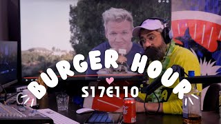 Redbar Watches Gordon Ramsay grill a tall burger ft. Sean Evans