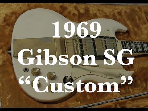 1969 gibson sg custom hendrixish guitar red house youtube