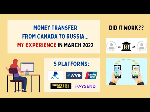 I Tried To Send A MONEY TRANSFER To RUSSIA In March 2022 ...