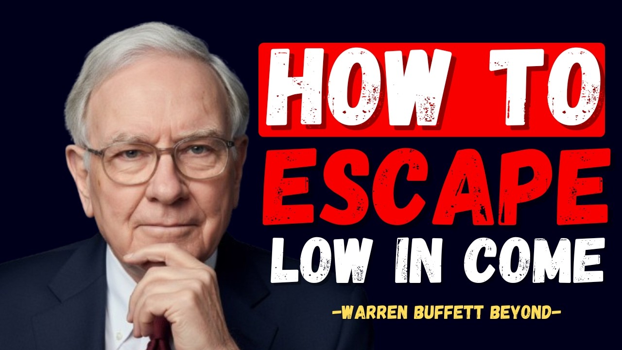Warren Buffett: How to Escape Low Income (The Poverty Loop)