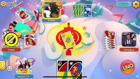 How to win in Facebook Uno Card Game? (Weekend Go Wild x200 2V2)