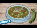 SOPA DE PATACONES | Cómo hacer una deliciosa sopa de Patacones | AuritaTv
