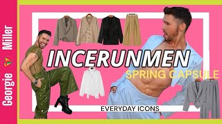 Spring Capsule Wardrobe for Men 2025 | Unique INCERUNMEN Try-On Haul