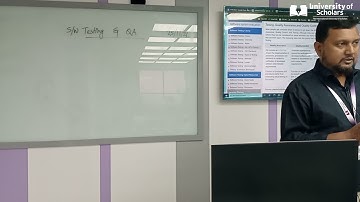 Software Testing & QA | Class-04 | AKM Monzurul Islam |  University of Scholars