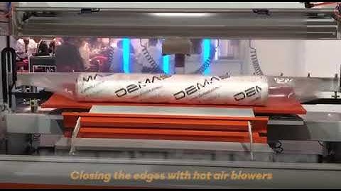 Demas Full Automatic Fabric Roll Packaging Machine